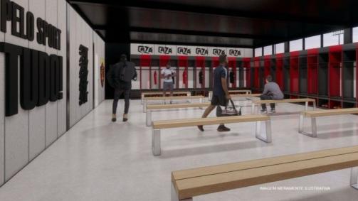 Projeto 3D do novo CT do Sport