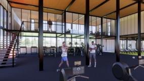 Projeto 3D do novo CT do Sport