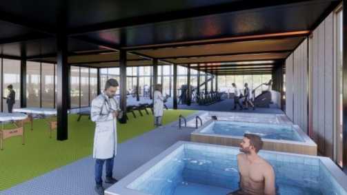 Projeto 3D do novo CT do Sport
