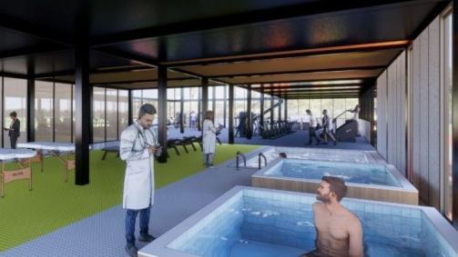 Projeto 3D do novo CT do Sport