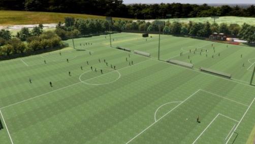 Projeto 3D do novo CT do Sport