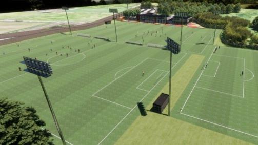 Projeto 3D do novo CT do Sport