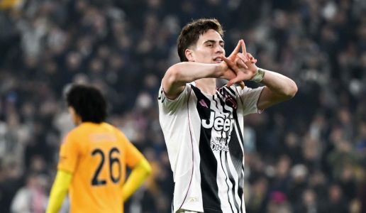 Kenan Yildiz celebra gol em Juventus 4 x 0 Pisa Calcio, pela Lega Serie A 2025/2026