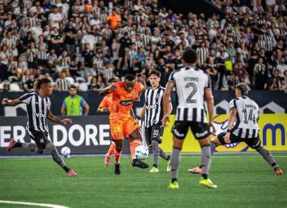 Lance de Botafogo 0 x 1 Barcelona-EQU, pela Copa Libertadores 2026