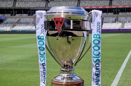 Troféu do Campeonato Mineiro de 2026 no Mineirão