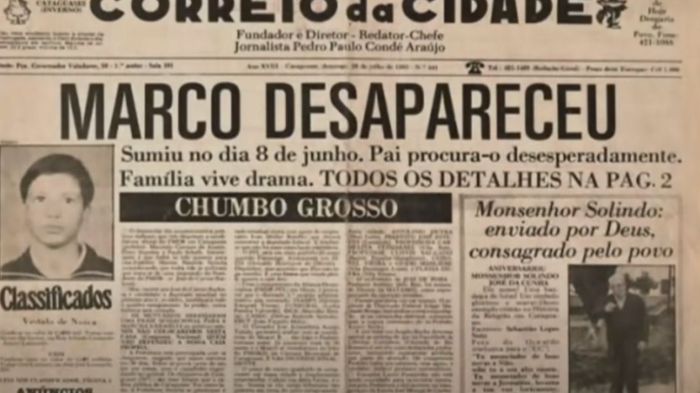 Escoteiro Marco Aurélio Simon desapareceu aos 15 anos em 1985 no Pico dos Marins em Piquete (SP).