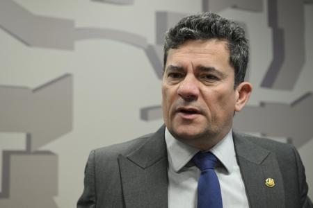 Senador e ex-juiz, Sérgio Moro (União Brasil).