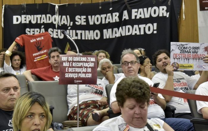 Servidores criticam Regime de Recuperação Fiscal proposto por Romeu Zema