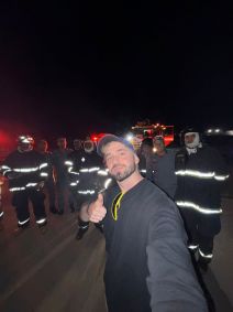 Produtor que estava no avião posta fotos e agradece 'renascimento'