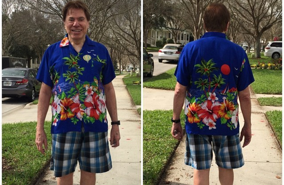 Silvio Santos em Orlando (EUA)