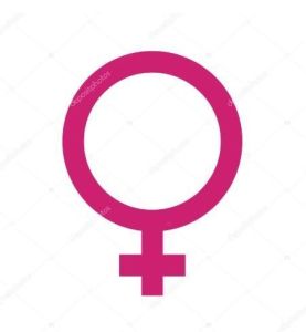 Símbolo gênero feminino
