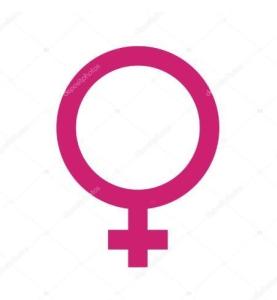 Símbolo gênero feminino