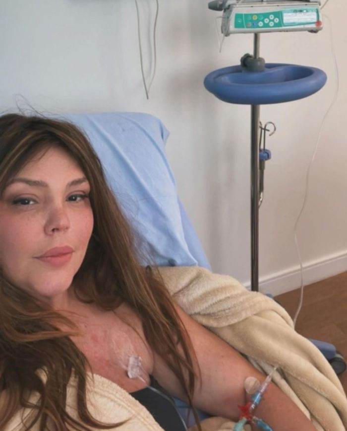 A cantora, que foi diagnosticada com câncer de intestino em agosto de 2022.