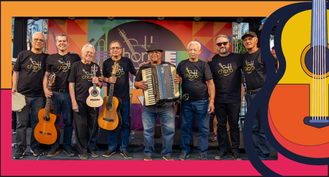 Domingo de choro, samba e viola na Praça Duque de Caxias, na segunda edição do evento No Compasso da Saudade do Sesc em Minas