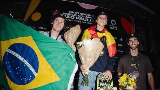 Brasil só teve uma presença no pódio do Mundial