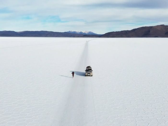 Pepe Fiamoncini em 'corrida natural' 
