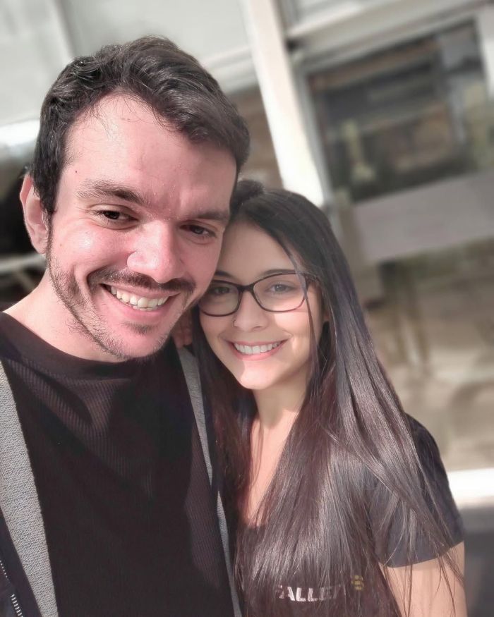 Primeira foto pública de Gaules e Lett, como um casal, em 2018