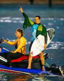 Ítalo Ferreira conquistou o título da etapa de Abu Dabi da Liga Mundial de Surfe (WSL) ao derrotar o indonésio Rio Waida na grande final