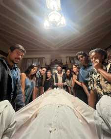 Rodrigo Simas nos bastidores das últimas cenas como José Venâncio em 'Renascer'