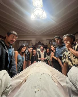 Rodrigo Simas nos bastidores das últimas cenas como José Venâncio em 'Renascer'