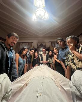 Rodrigo Simas nos bastidores das últimas cenas como José Venâncio em 'Renascer'