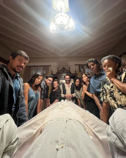 Rodrigo Simas nos bastidores das últimas cenas como José Venâncio em 'Renascer'