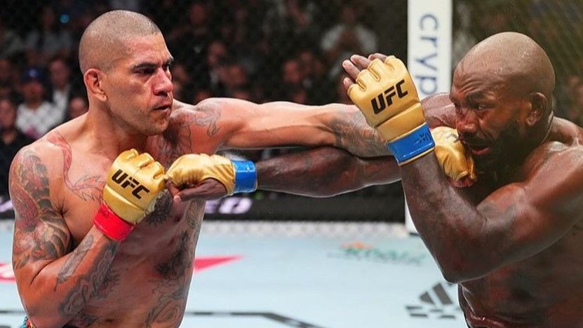 Brasileiro Alex Poatan nocauteia Rountree Jr., mantém cinturão e quebra recorde no UFC