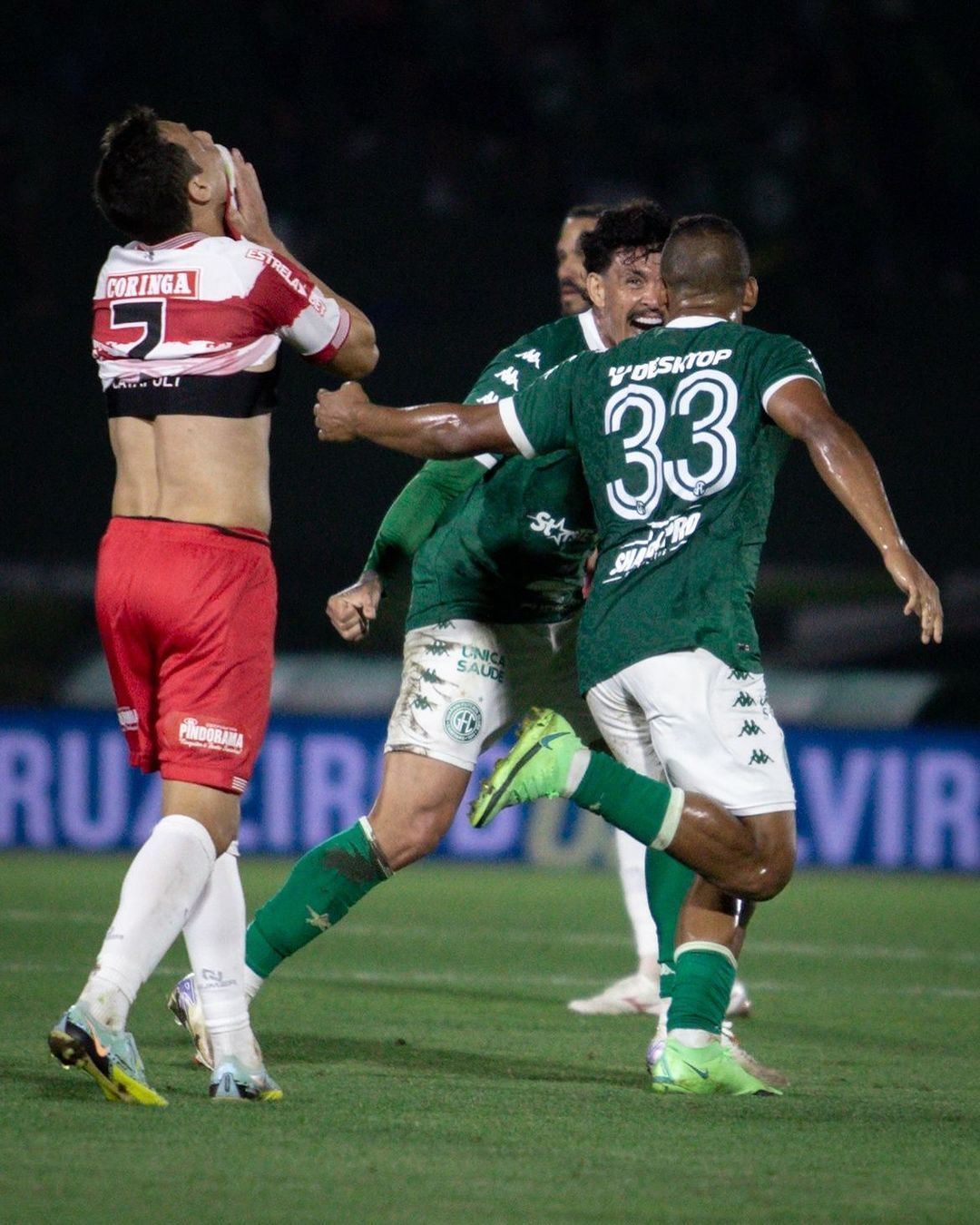 Guarani vira sobre CRB, encerra jejum e 'sonha' com permanência na Série B