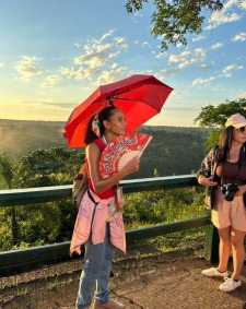 Atores de Vale Tudo estão em Foz do Iguaçu para gravar primeira fase do remake