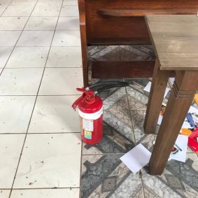 Imagens mostram prejuízos em igreja invadida em Sorocaba (SP)