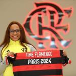 Rebeca Andrade renova contrato com o Flamengo e mira último ciclo olímpico