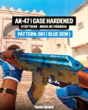 AK-47 | Case Hardened StatTrak Factory New com pattern 661
