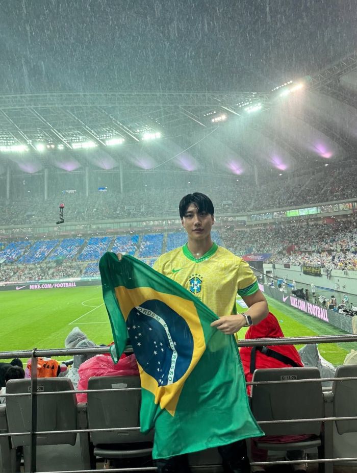 Hooni em jogo da Seleção Brasileira Hooni em jogo da Seleção Brasileira