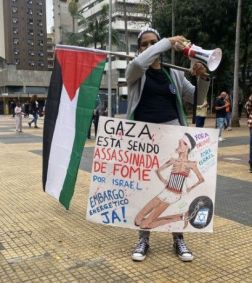 Ato da esquerda no feriado de 7 de setembro, em São Paulo