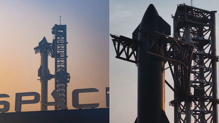 A Starship tem 120 metros de altura e 9 metros de diâmetro. Ao todo, ela pode transportar até 100 pessoas.
