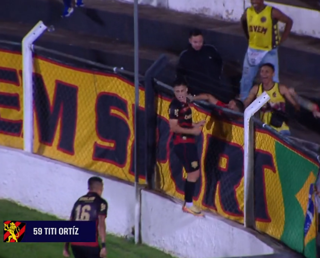 Série B: meia do Sport é expulso por comemoração de gol contra o Operário