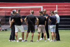 Pepa, técnico do Sport, faz visita à Ilha do Retiro