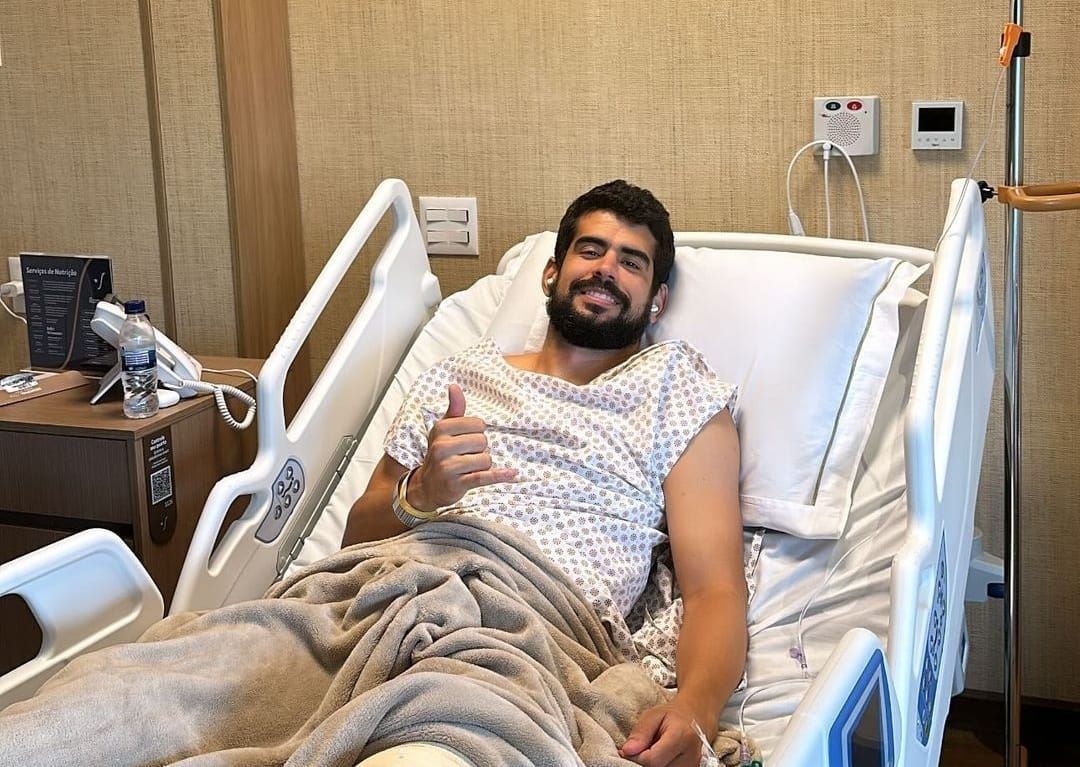 Atacante do Sport passa por cirurgia no joelho e manda recado