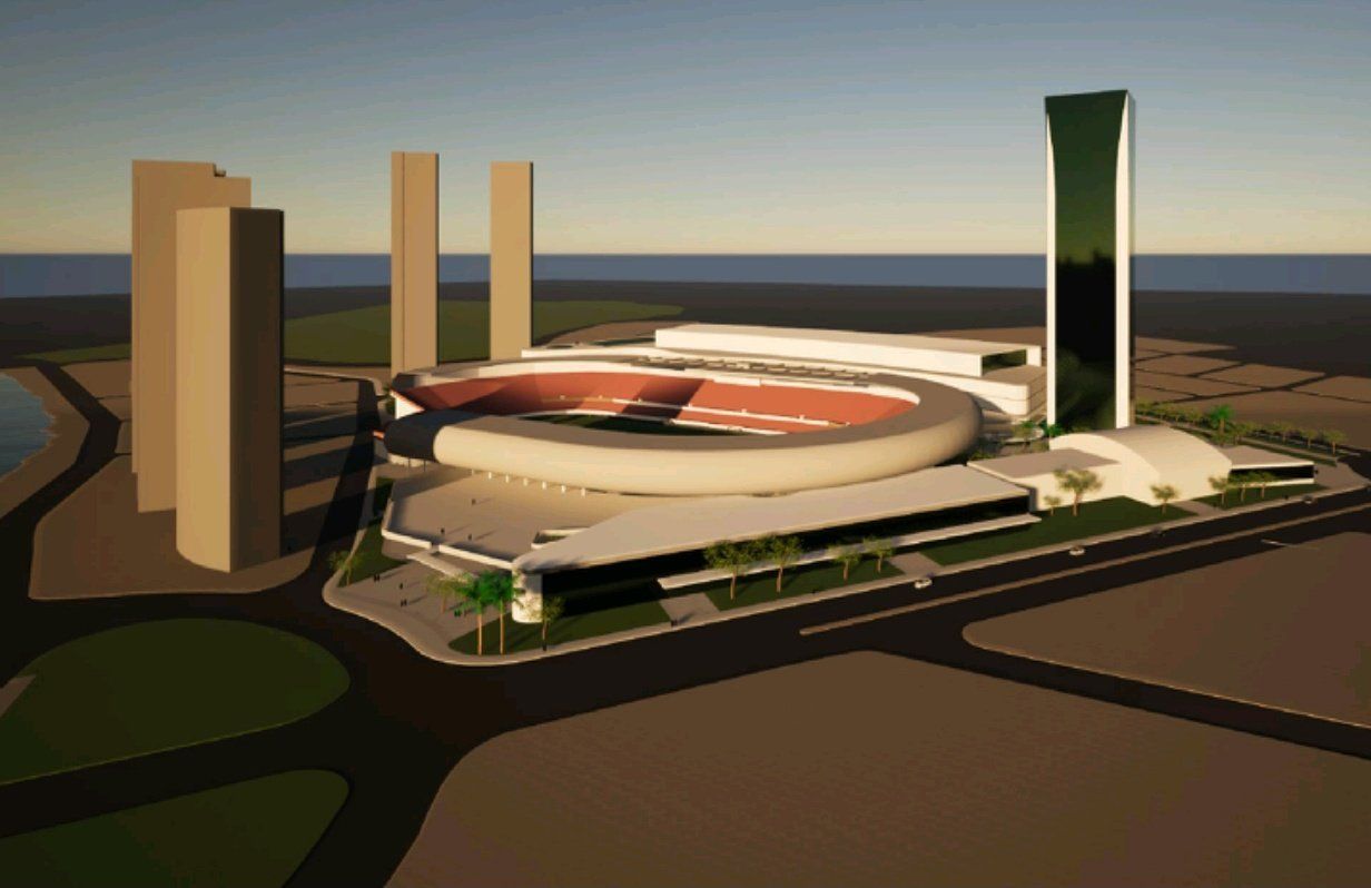 Sport: vazam imagens de projeto de nova reforma da Ilha do Retiro; veja