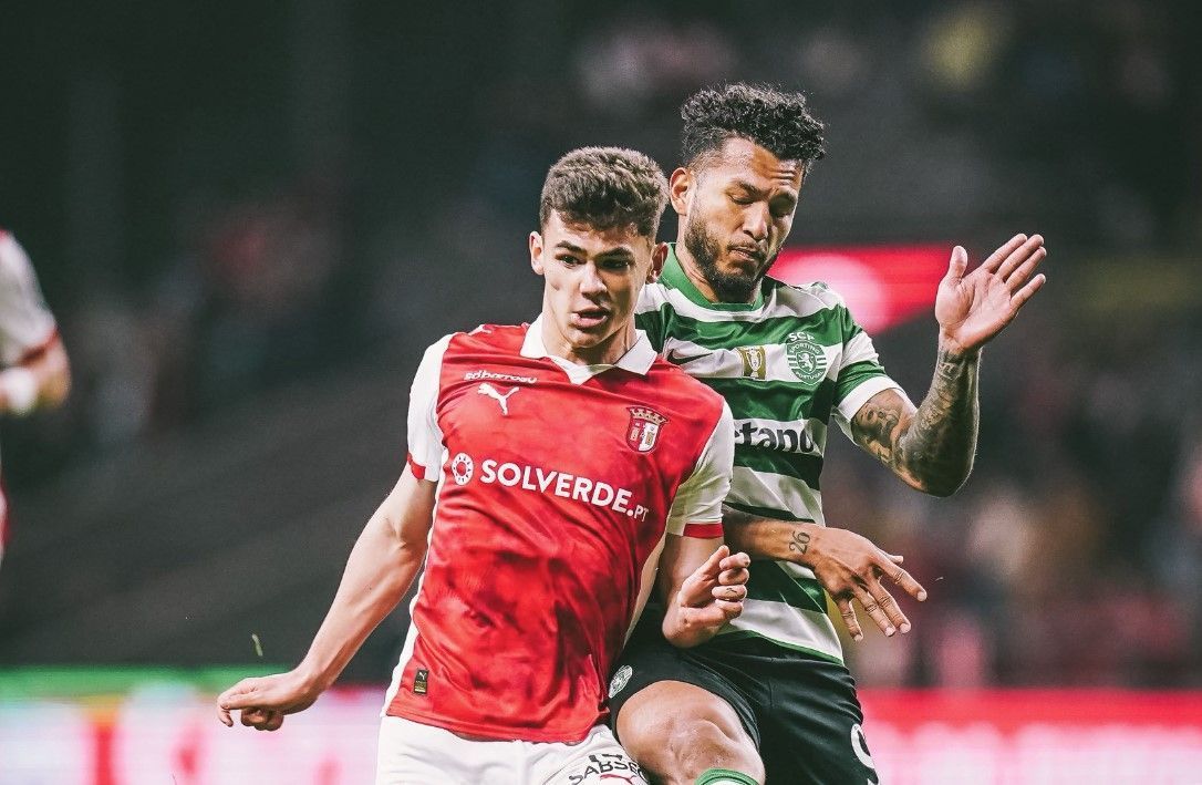 Sporting leva gol no fim do Braga, empata e pode ver líder Porto disparar