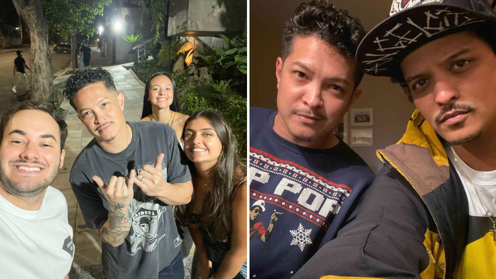 Fã revela como foi encontro com Bruno Mars em bar de Belo Horizonte