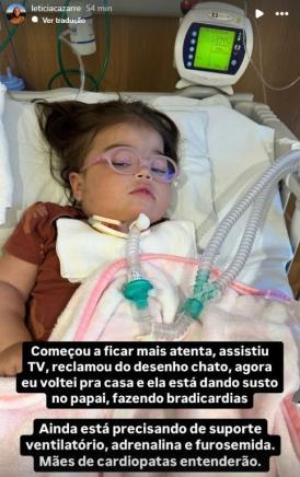 Filhos de Letícia Cazarré estão doentes