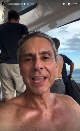 Alexandre Nero revela novo visual para Vale Tudo