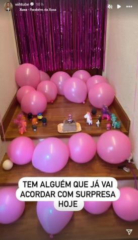 Viih Tube faz surpresa para Lua