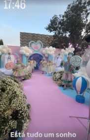 Virginia celebra aniversário de Maria Alice