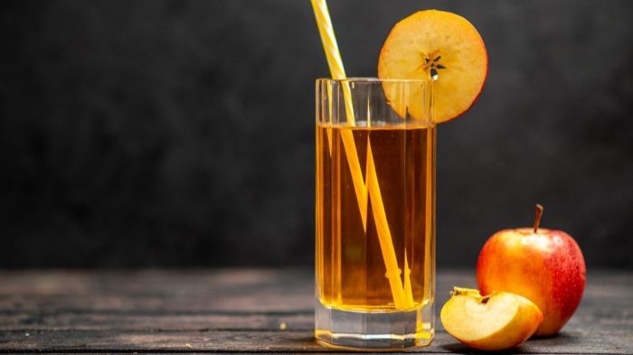 Suco de maçã derrete gordura corporal