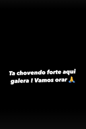 Felipe Cesarano pediu 'orações' pelo RS nas redes sociais