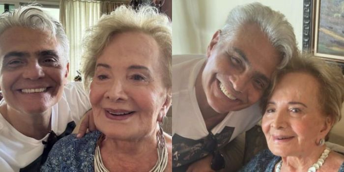 Tarcísio Filho e Glória Menezes Tarcísio Filho e Glória Menezes