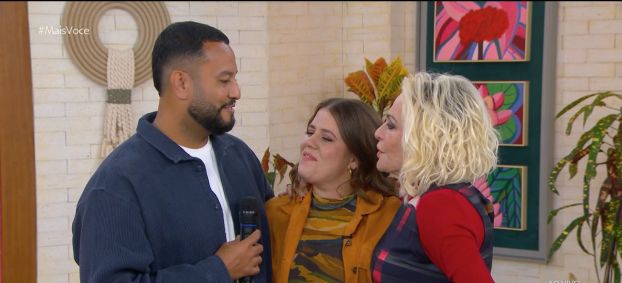 Tati Machado e Ana Maria Braga se reencontram após dois meses