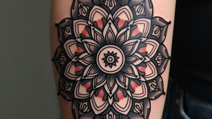 Tatuagem geométrica e mandala o estilos de beleza e significados